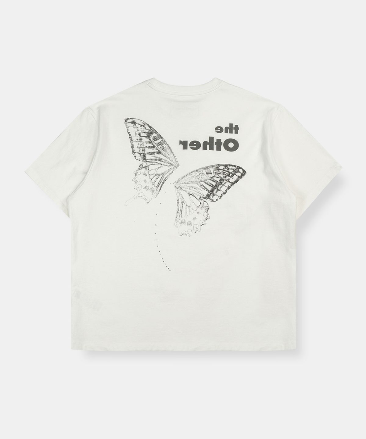 그라프트맨(GRAFTMEN) GRAFTING BUTTERFLY TEE / OFF-WHITE