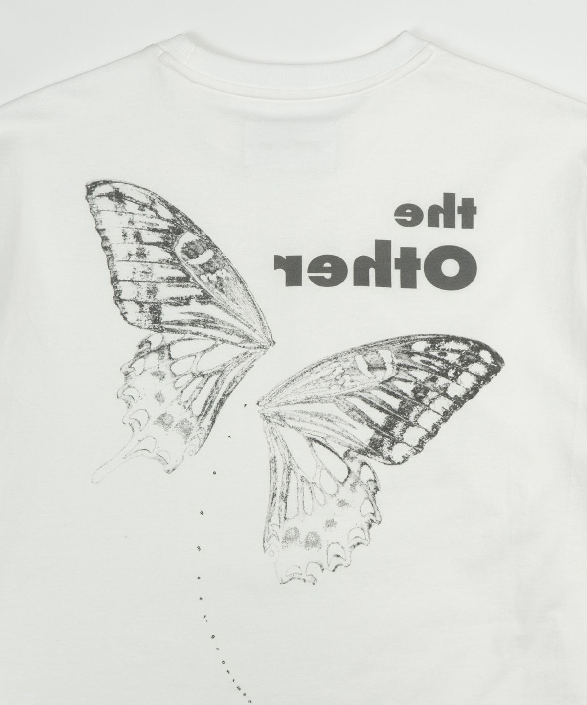 그라프트맨(GRAFTMEN) GRAFTING BUTTERFLY TEE / OFF-WHITE