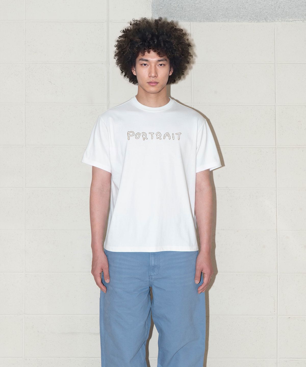 그라프트맨(GRAFTMEN) GRAFTING PORTRAIT TEE / OFF-WHITE