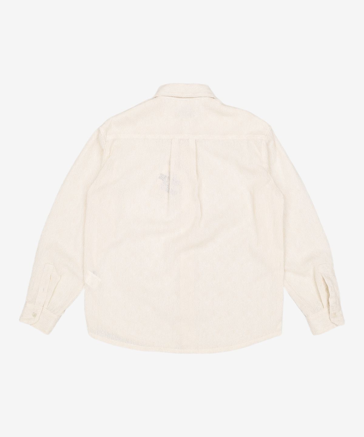 마틴플랜(MARTIN PLAN) Wild Mesh Shirts - IVORY 100