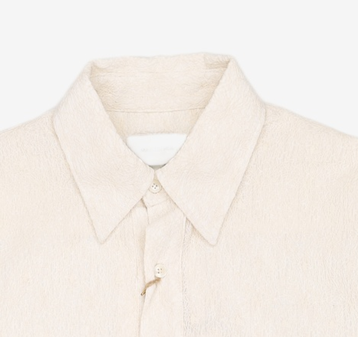 마틴플랜(MARTIN PLAN) Wild Mesh Shirts - IVORY 100