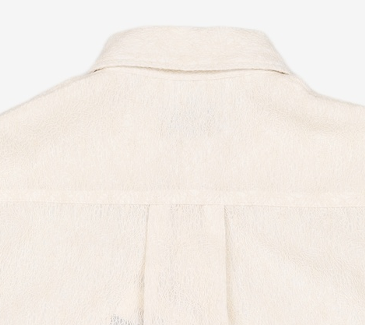 마틴플랜(MARTIN PLAN) Wild Mesh Shirts - IVORY 100
