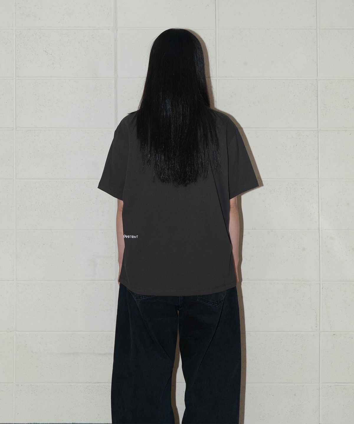 그라프트맨(GRAFTMEN) GRAFTING PORTRAIT TEE / CHARCOAL