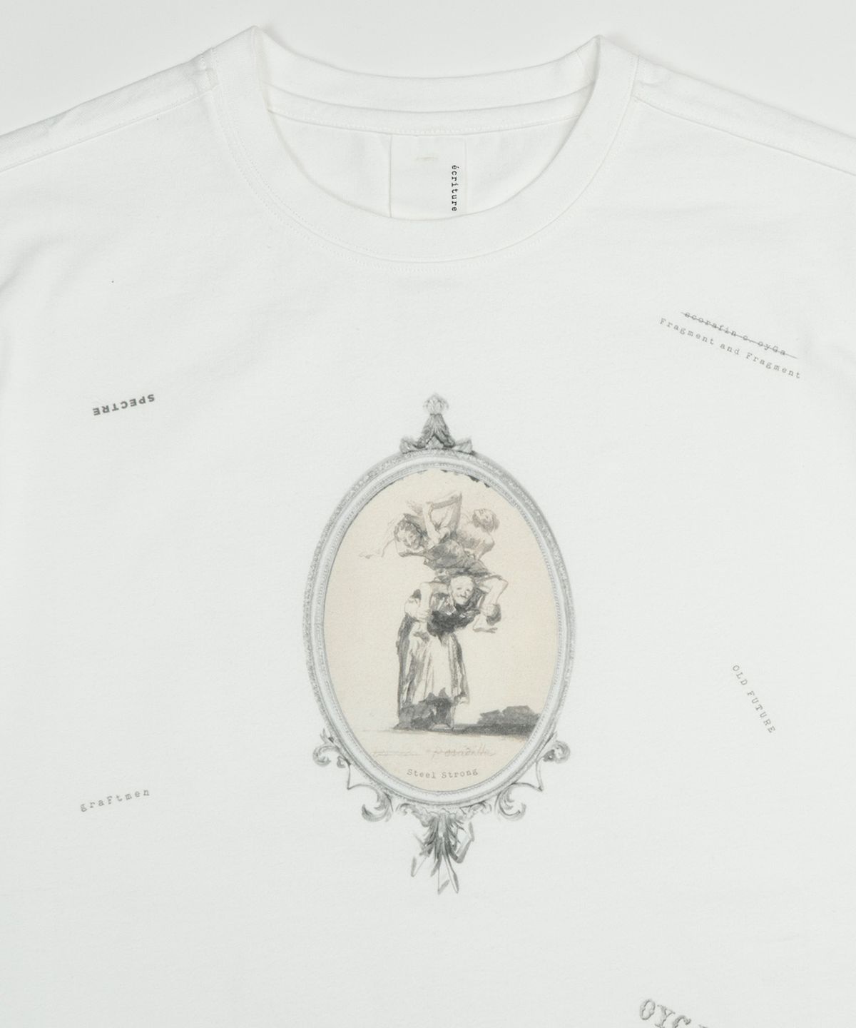 그라프트맨(GRAFTMEN) GRAFTING OYGA STRONG TEE / OFF-WHITE