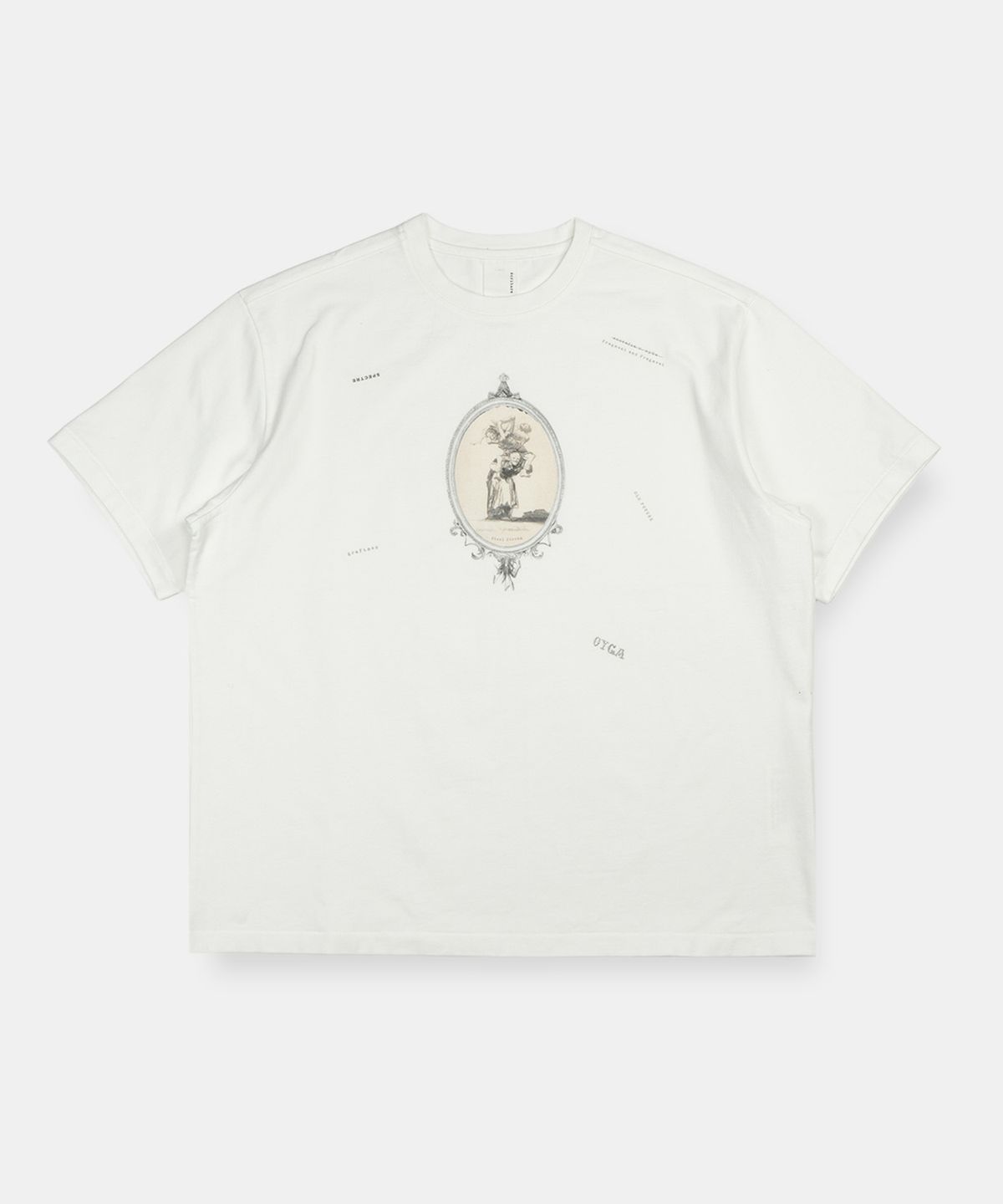 그라프트맨(GRAFTMEN) GRAFTING OYGA STRONG TEE / OFF-WHITE