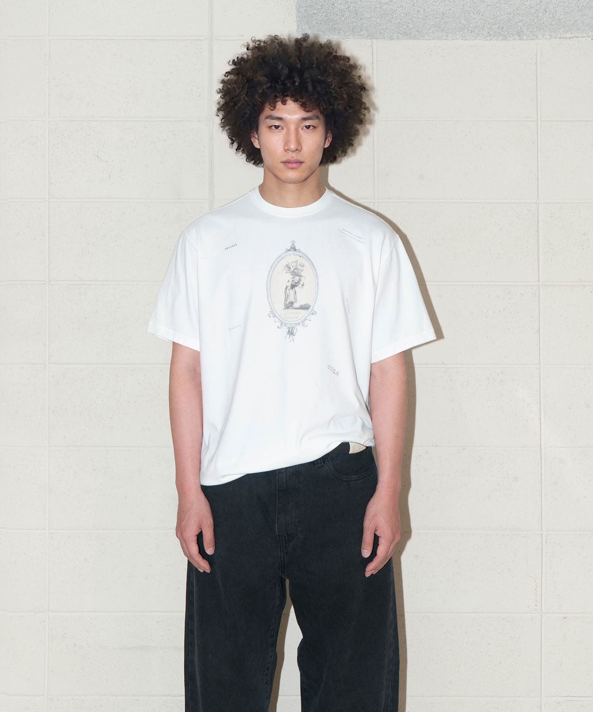 그라프트맨(GRAFTMEN) GRAFTING OYGA STRONG TEE / OFF-WHITE