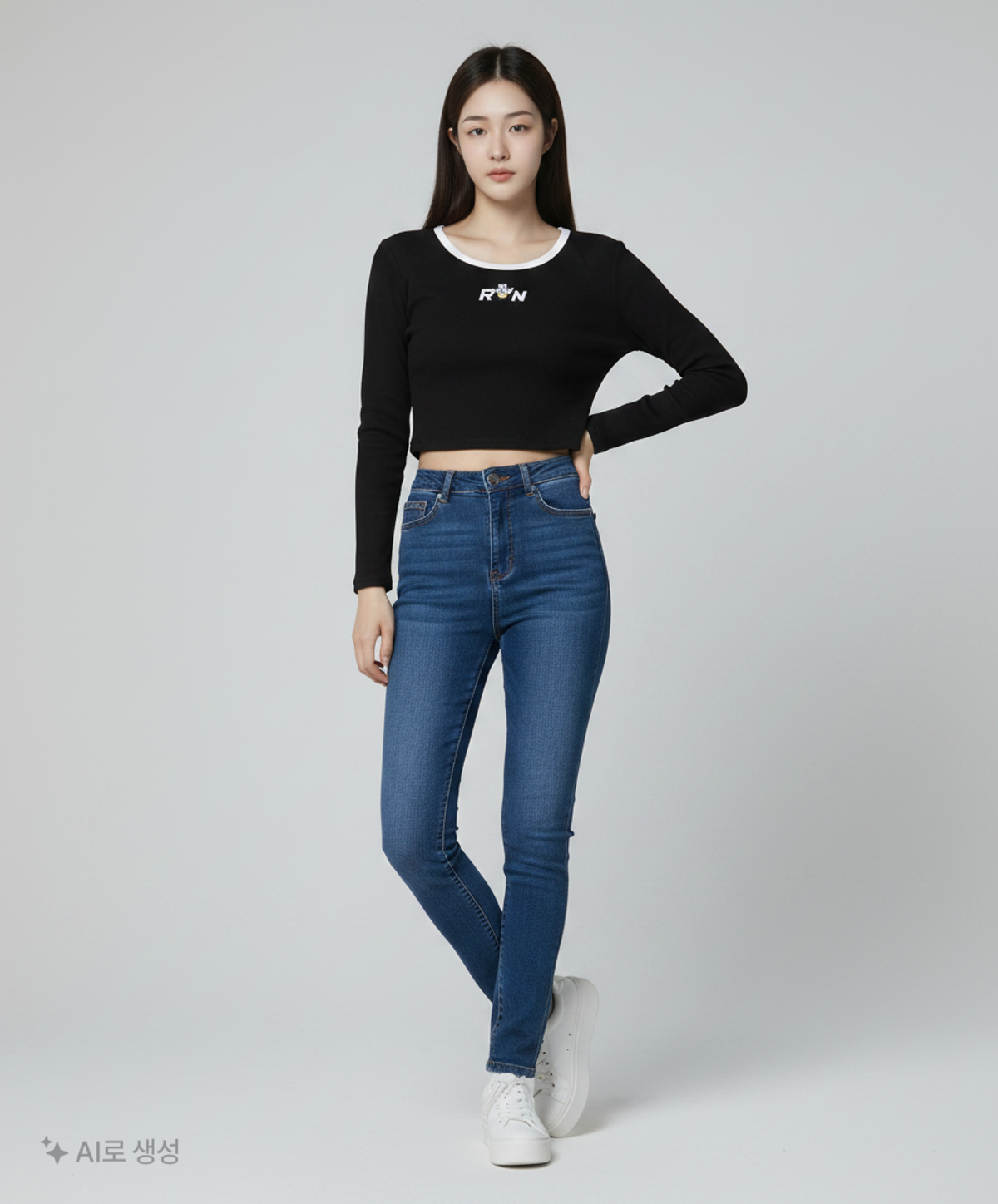 론론(RONRON) 긴소매 티셔츠 XS