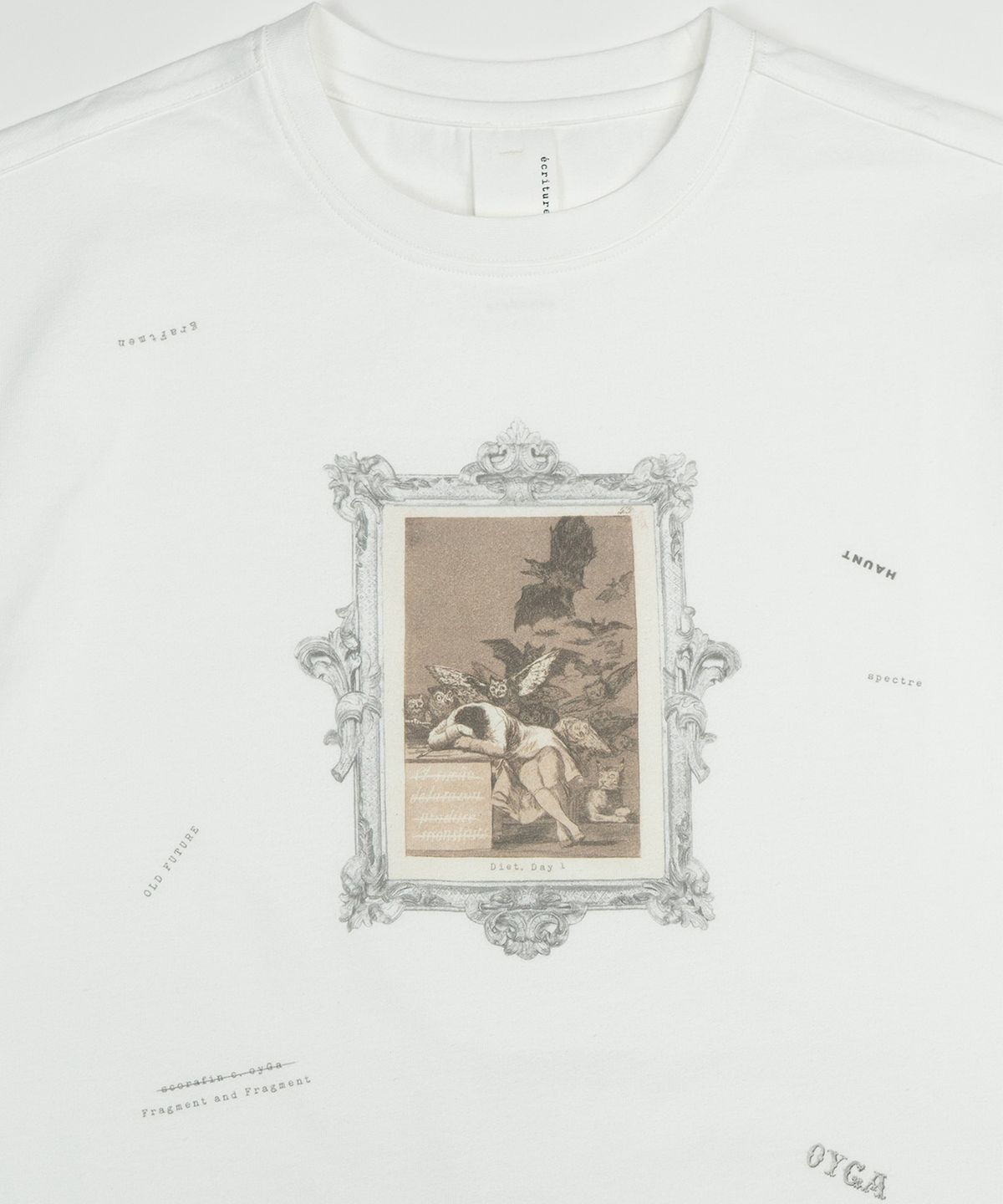그라프트맨(GRAFTMEN) GRAFTING OYGA DIET TEE / OFF-WHITE