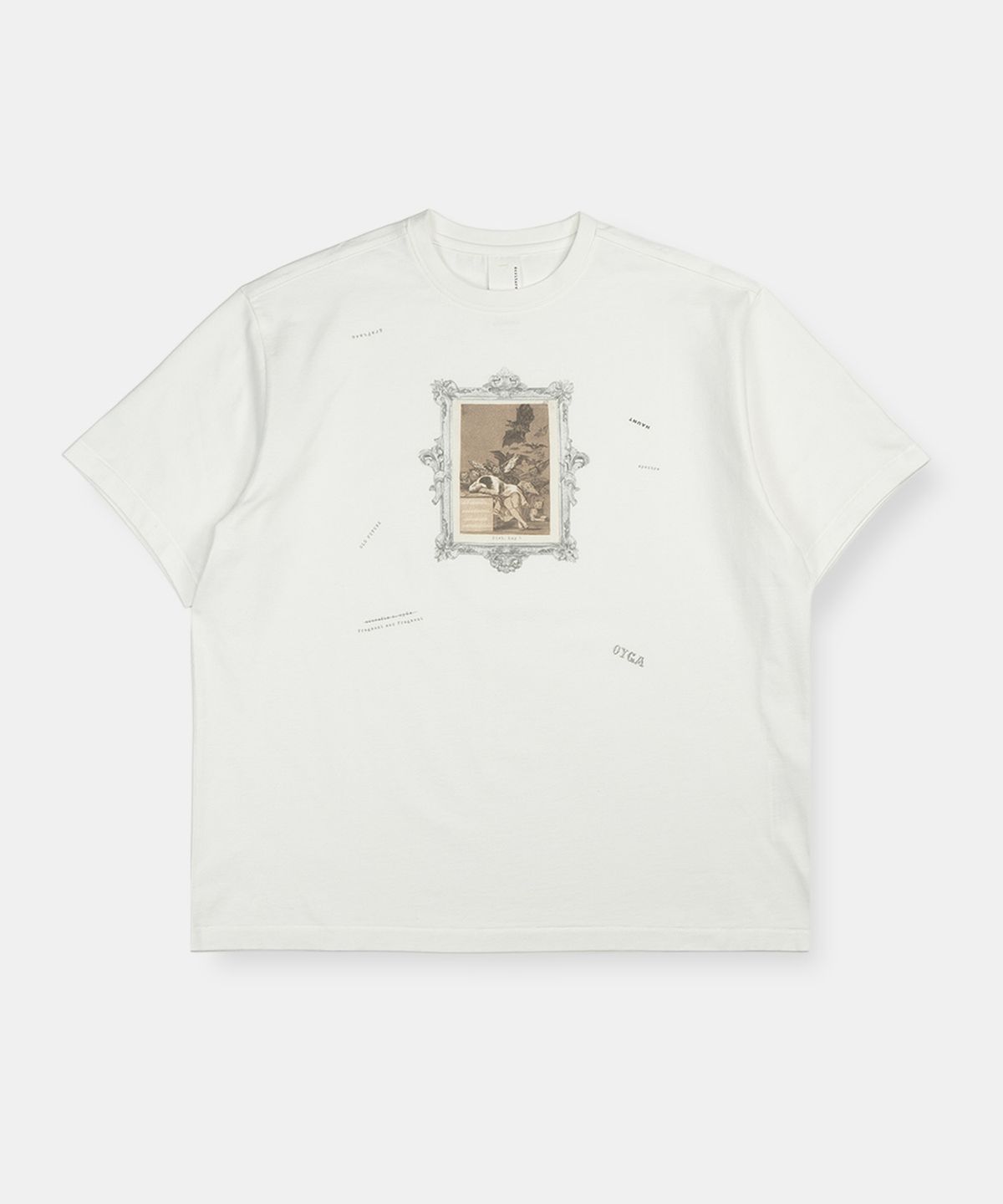 그라프트맨(GRAFTMEN) GRAFTING OYGA DIET TEE / OFF-WHITE