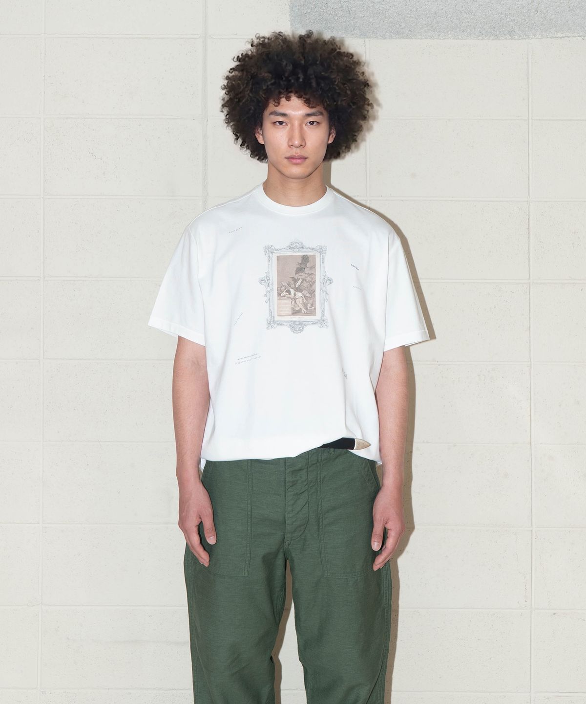 그라프트맨(GRAFTMEN) GRAFTING OYGA DIET TEE / OFF-WHITE