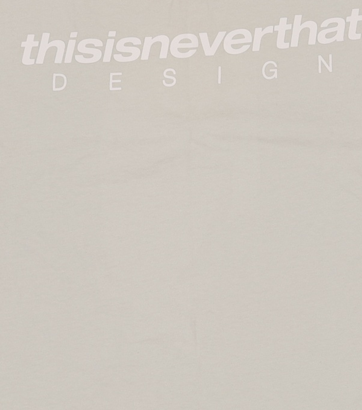 디스이즈네버댓(THISISNEVERTHAT) 반소매 티셔츠 XS