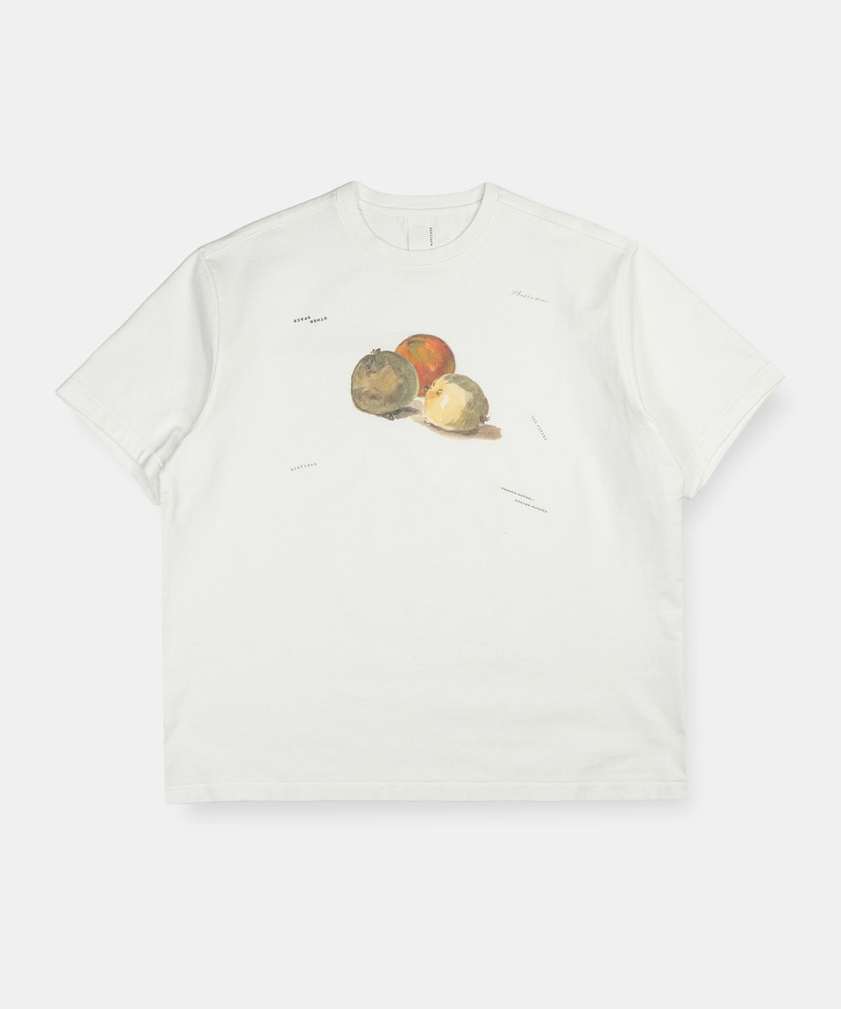 그라프트맨(GRAFTMEN) GRAFTING APPLE TEE / OFF-WHITE
