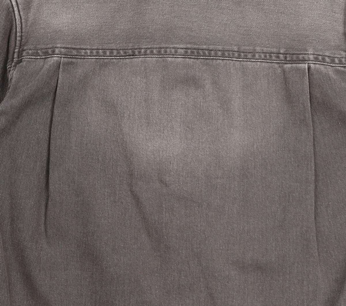 티엔지티(TNGT) WASHED BLACK SEMI-OVER FIT DENIM OUTER SHIRTS TNSH1F705BK 95