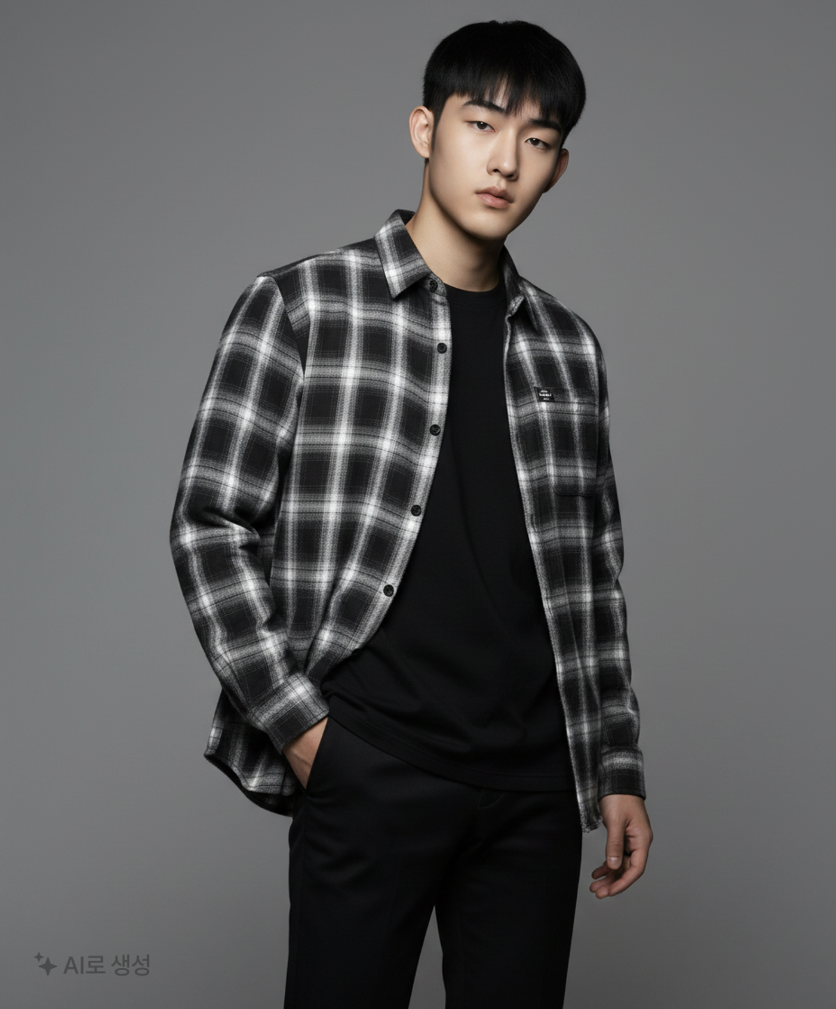 뭉(MWOONG) 캐주얼 셔츠 M