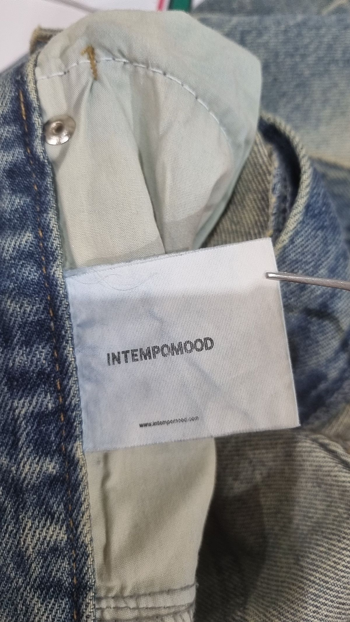인템포무드(INTEMPOMOOD) 청/데님 팬츠 M