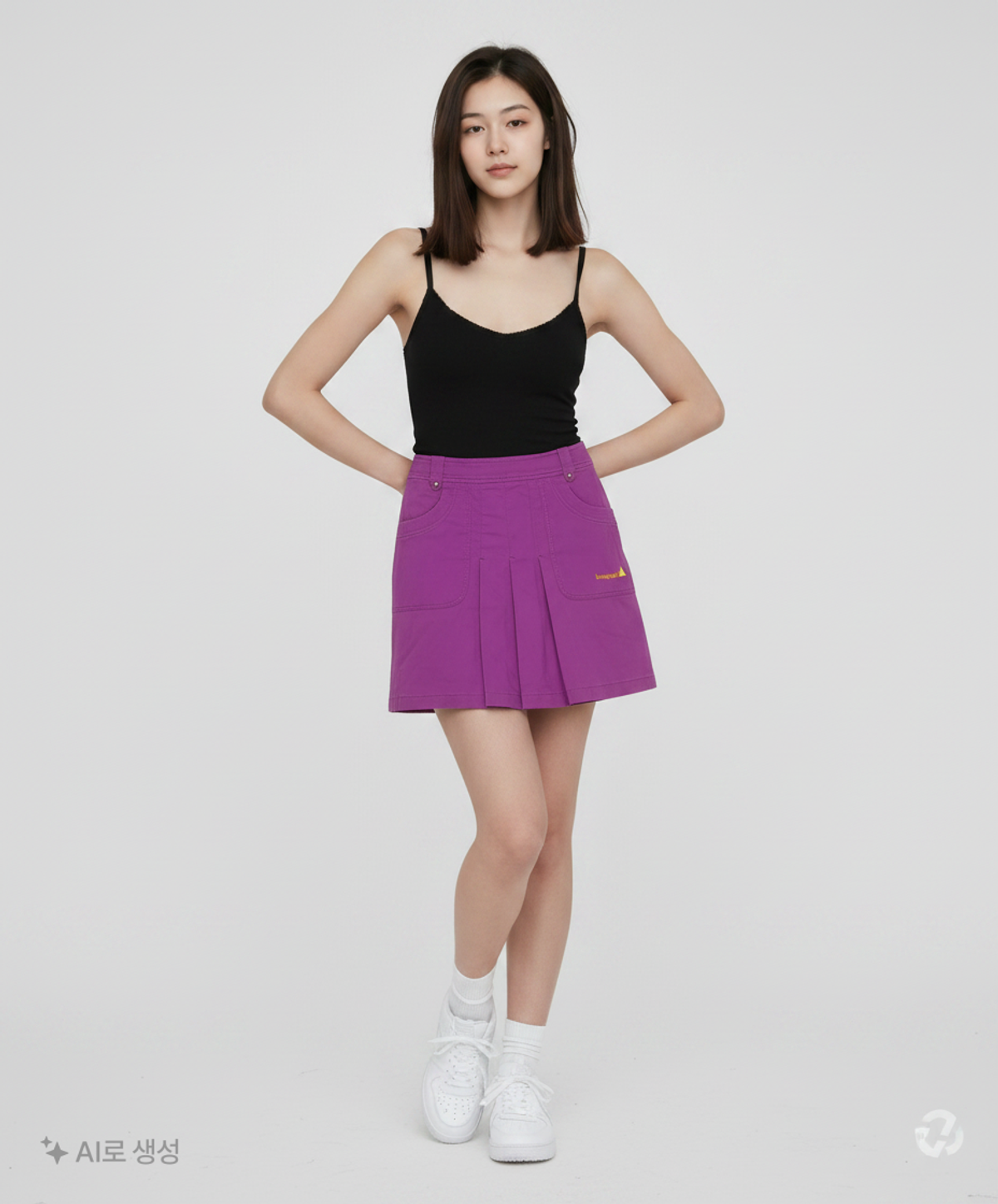 르꼬끄 스포르티브(LE COQ SPORTIF) 미니스커트 65_88