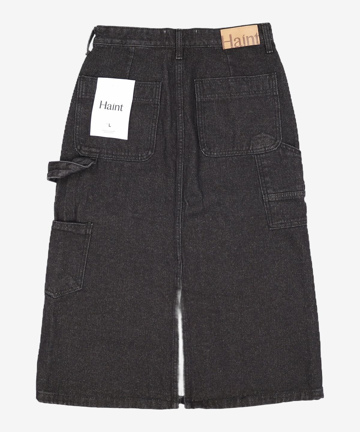 헤인트(HAINT) WAKE STRAP DENIM SKIRT L