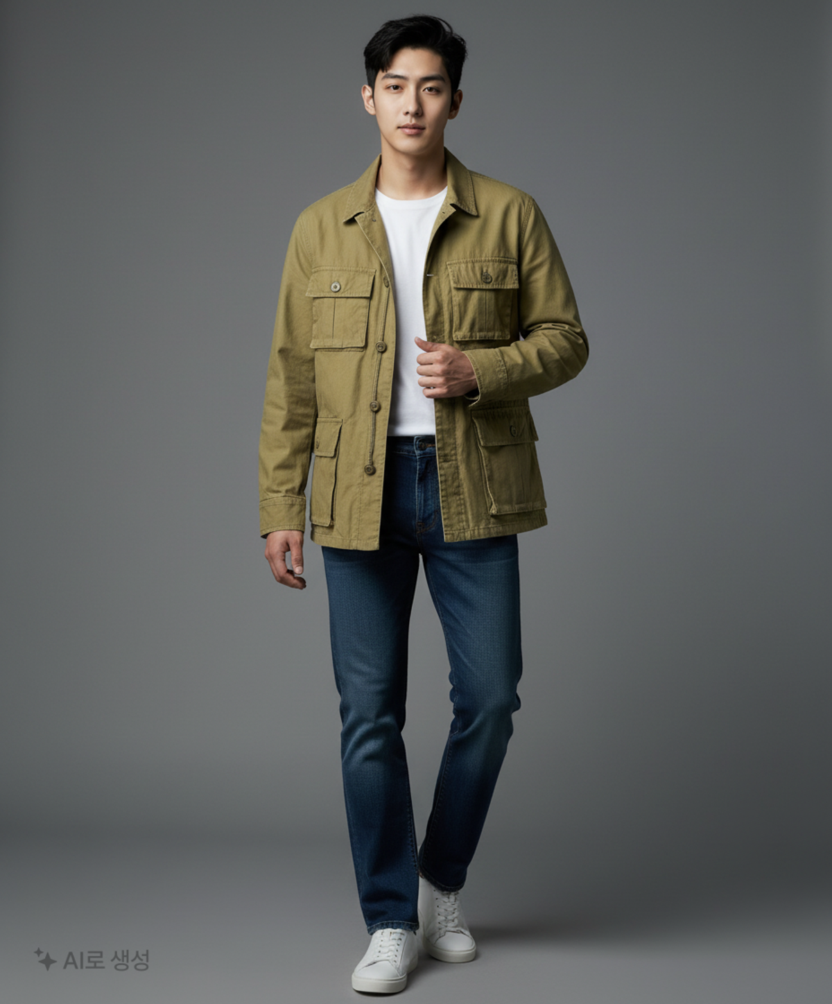 스파오(SPAO) 사파리/헌팅 재킷 M