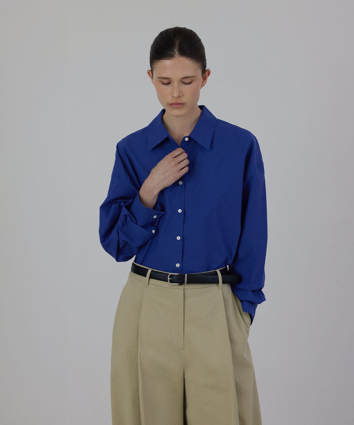 퀸스래빗(Q'SRB) F/W QSRB Simple Solid Shirts