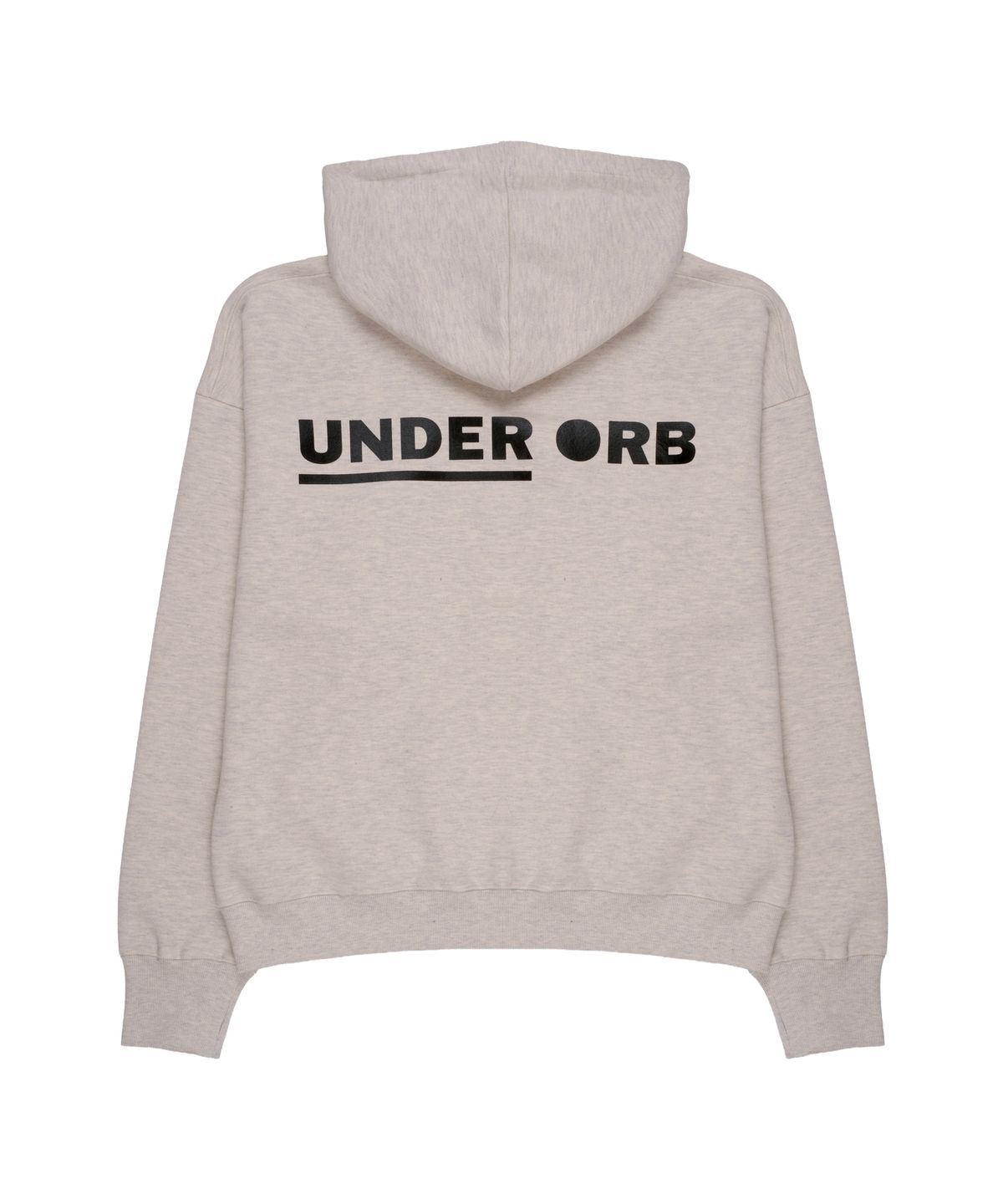 언더오브(UNDER ORB) 에센셜 후드 블랙 (2colors)