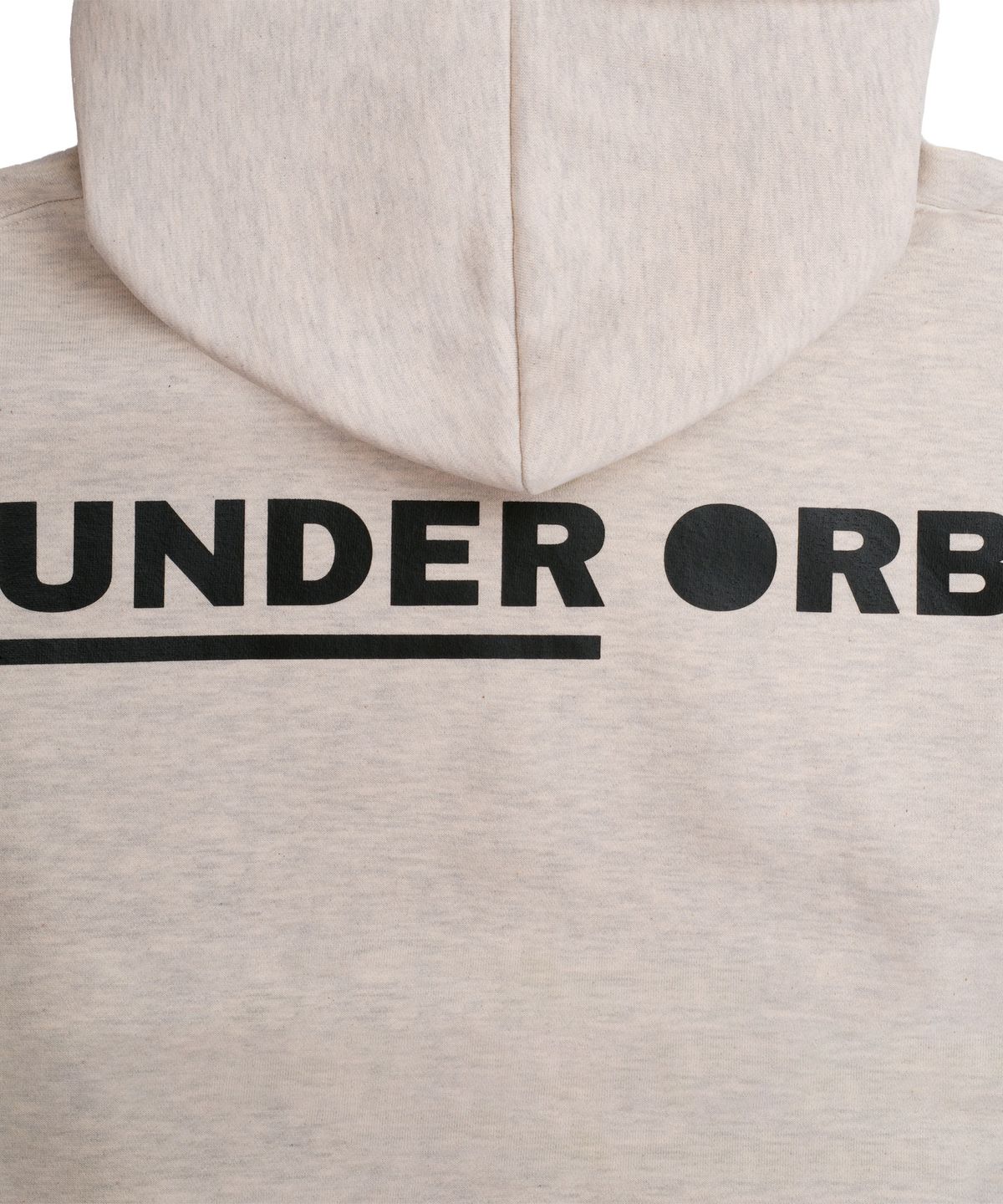 언더오브(UNDER ORB) 에센셜 후드 블랙 (2colors)