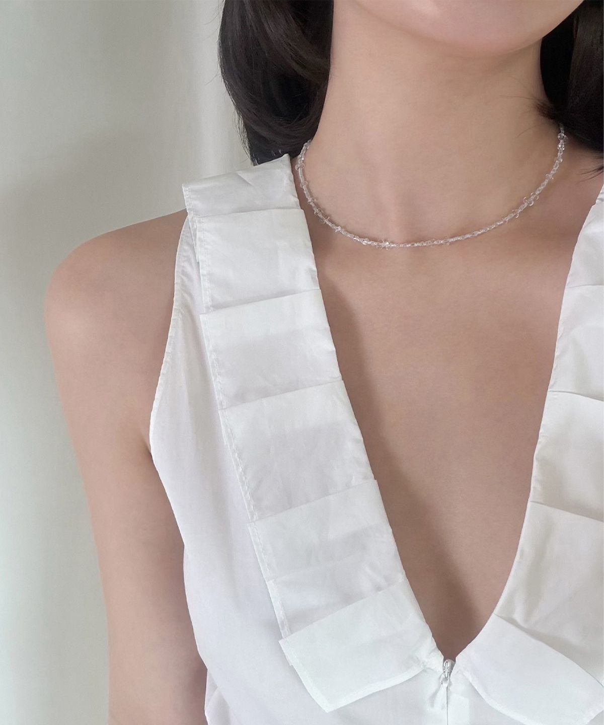 오시에르(osier) Tinu Necklace (blue)