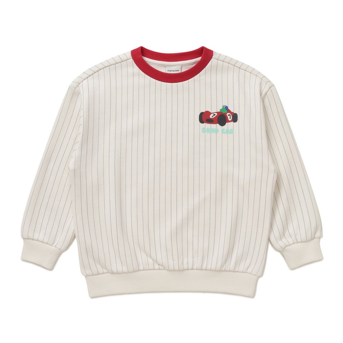 래핑차일드(LAUGHINGCHILD) 세로 스트라이프 맨투맨 (86A19-332-39)