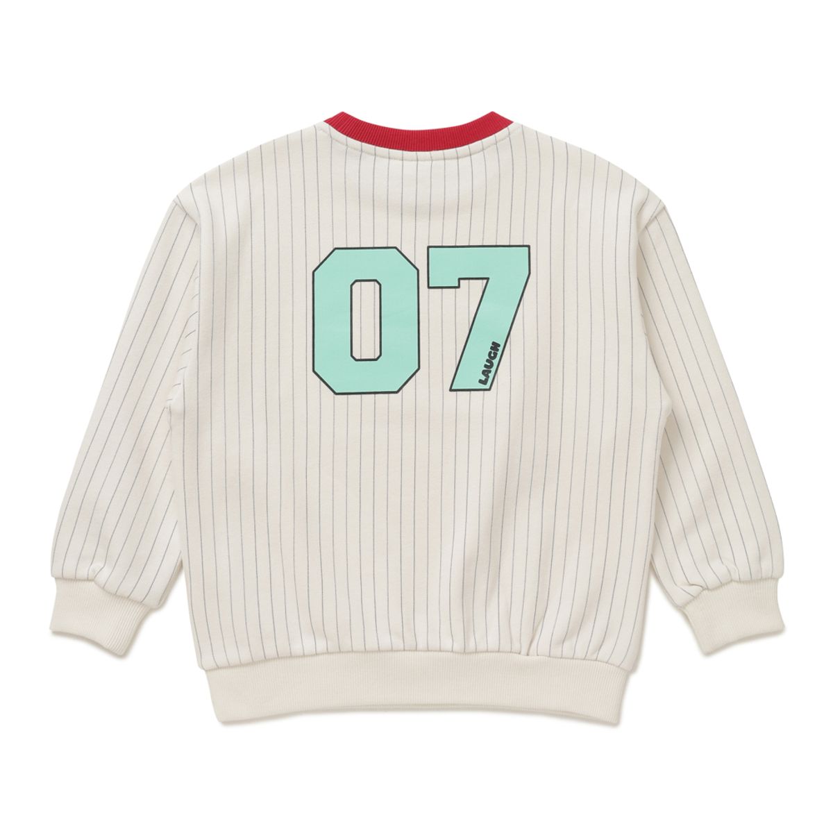래핑차일드(LAUGHINGCHILD) 세로 스트라이프 맨투맨 (86A19-332-39)