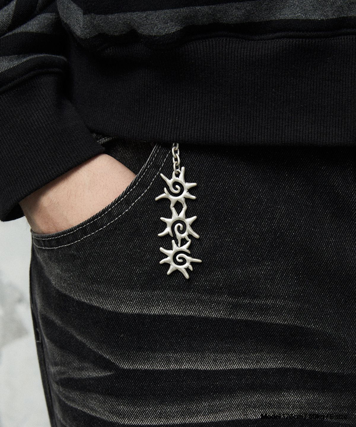 마하그리드(MAHAGRID) SOLAR METAL KEYRING[SILVER]