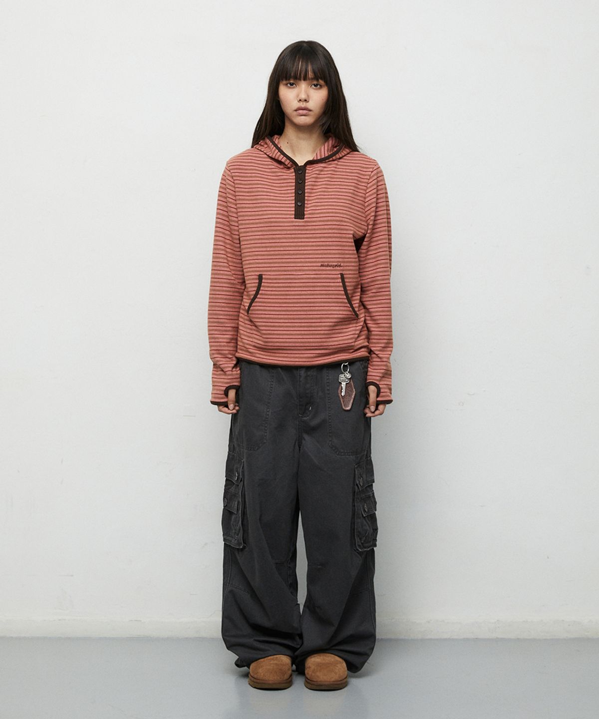 마하그리드(MAHAGRID) HOTEL KEYRING[BROWN]