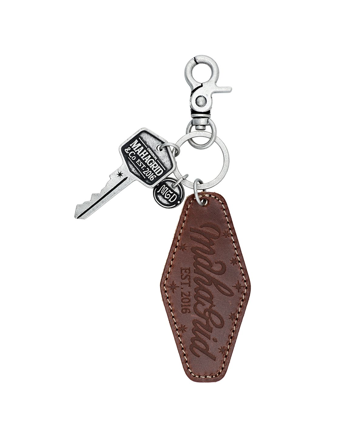 마하그리드(MAHAGRID) HOTEL KEYRING[BROWN]