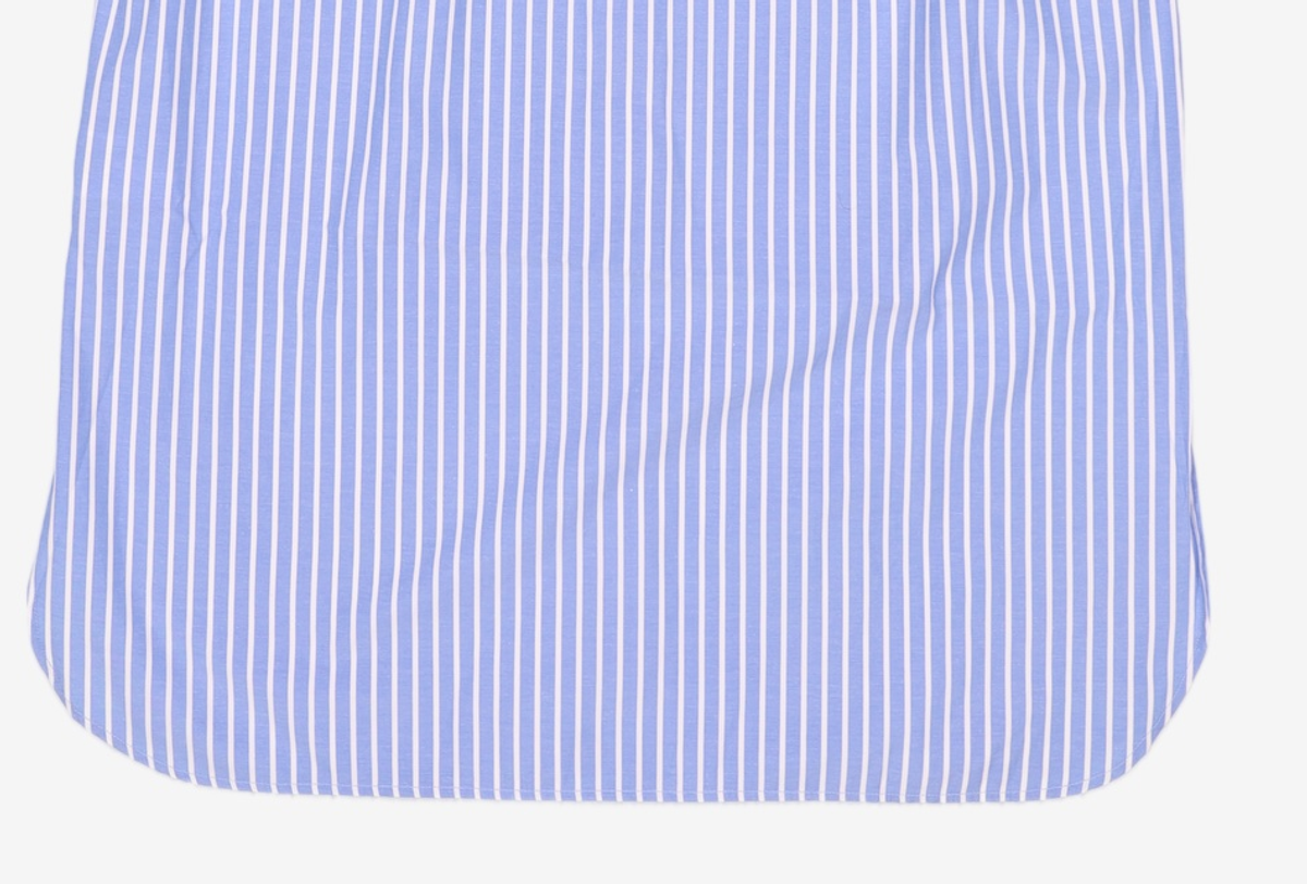 미쏘(MIXXO) 스트라이프 셔츠 원피스 MIWOWB528B L