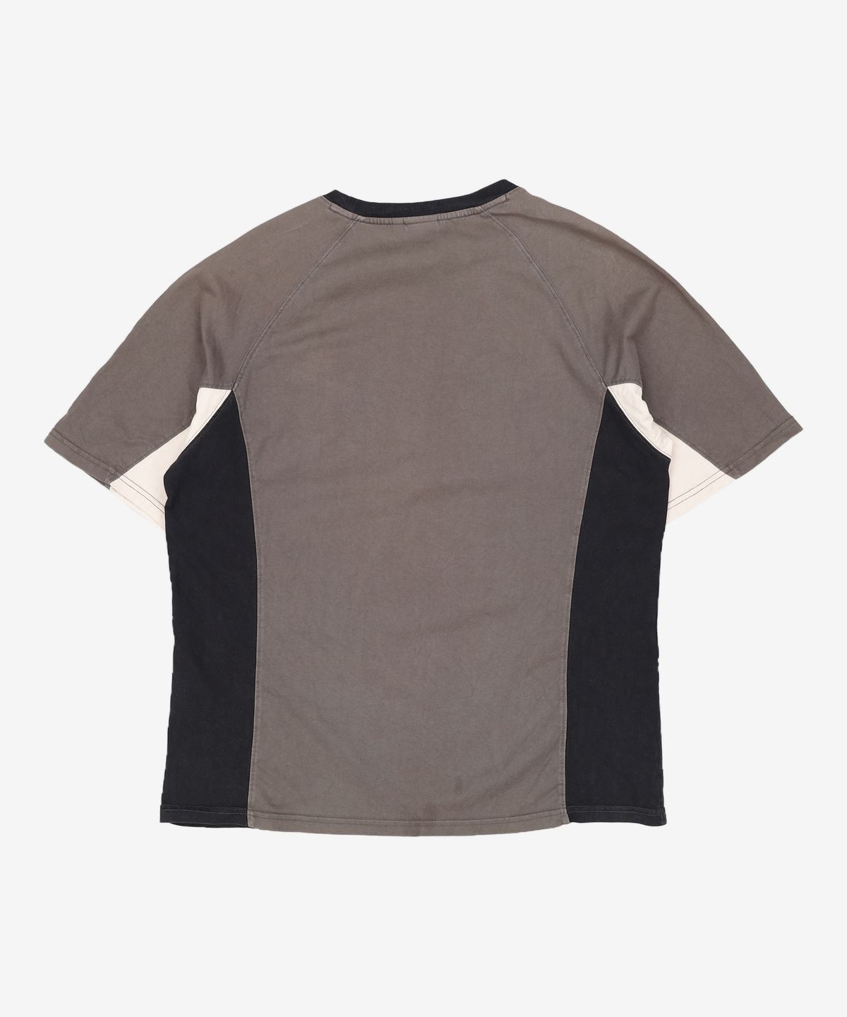 예일(YALE) MULTI COLOR 2 TONE ARCH T-SHIRT CHARCOAL 0XL