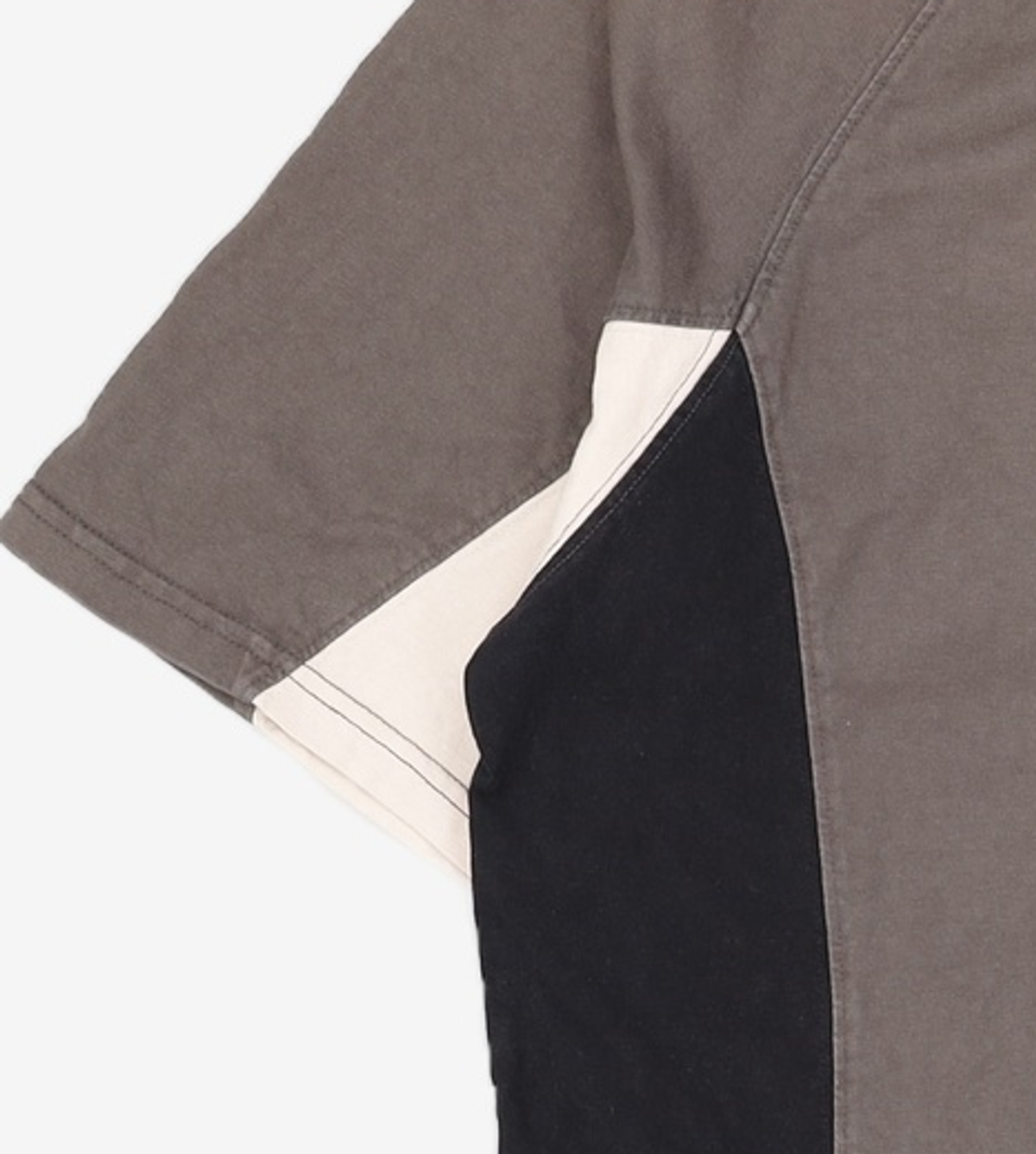 예일(YALE) MULTI COLOR 2 TONE ARCH T-SHIRT CHARCOAL 0XL