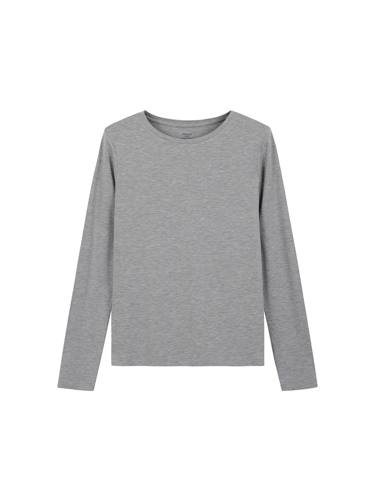 폴햄(POLHAM) 여성 에코베로 라운드 긴팔티_PHG4TS2610