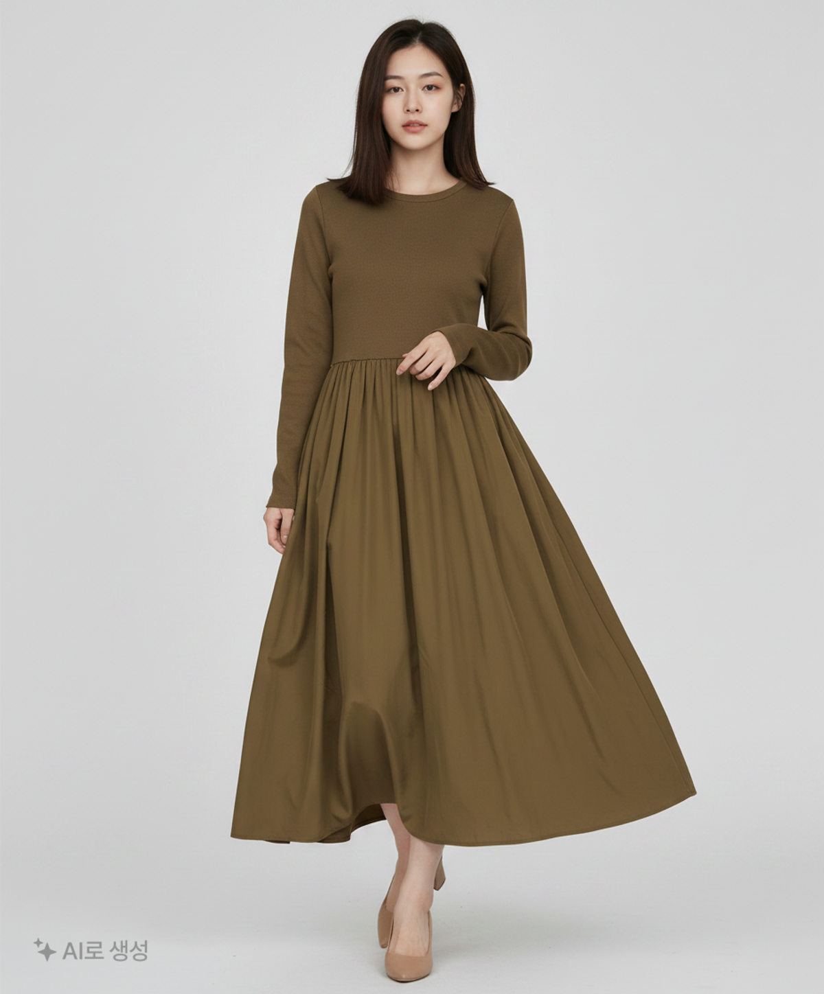 유니클로(UNIQLO) 미디 원피스 L