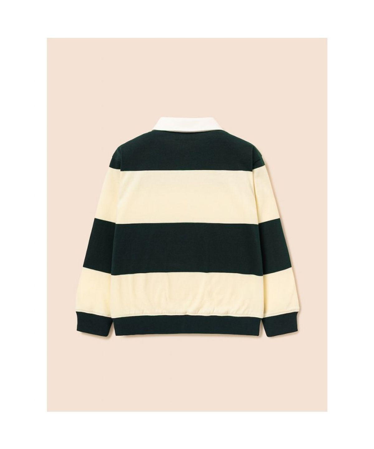 빈폴 키즈(BEANPOLE KIDS) 시그니처 컬러 럭비 티셔츠  그린 (BI6841U06M)