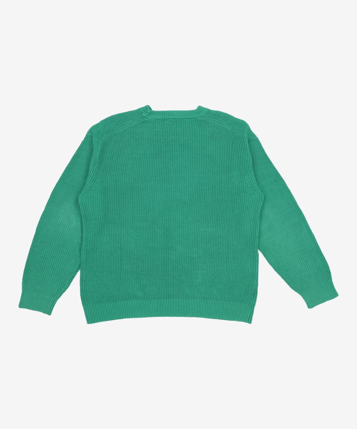 키뮤어(KIIMUIR) 22FW 워셔블 크루넥 니트_ 에메랄드 그린 XL