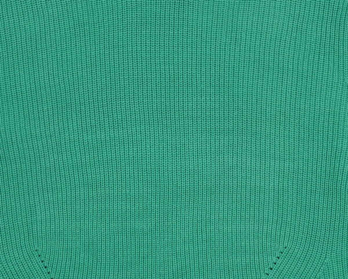 키뮤어(KIIMUIR) 22FW 워셔블 크루넥 니트_ 에메랄드 그린 XL