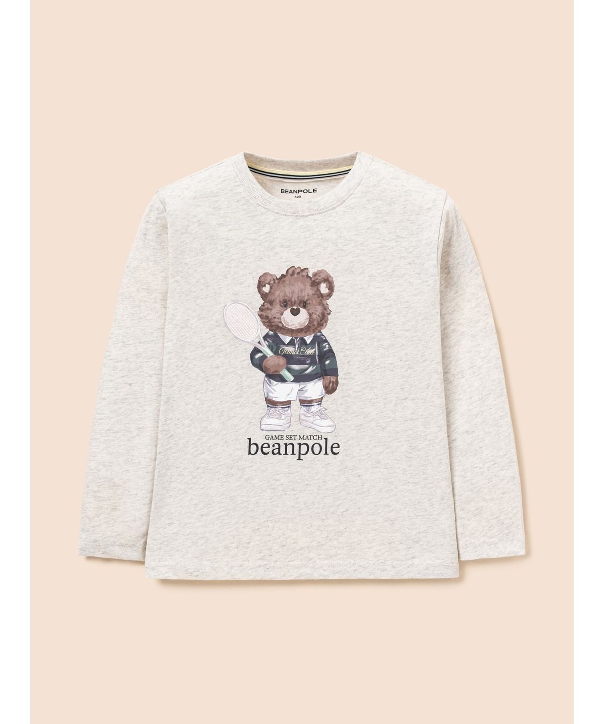 빈폴 키즈(BEANPOLE KIDS) 달이 빅 아트웍 티셔츠  베이지 (BI6841U09A)