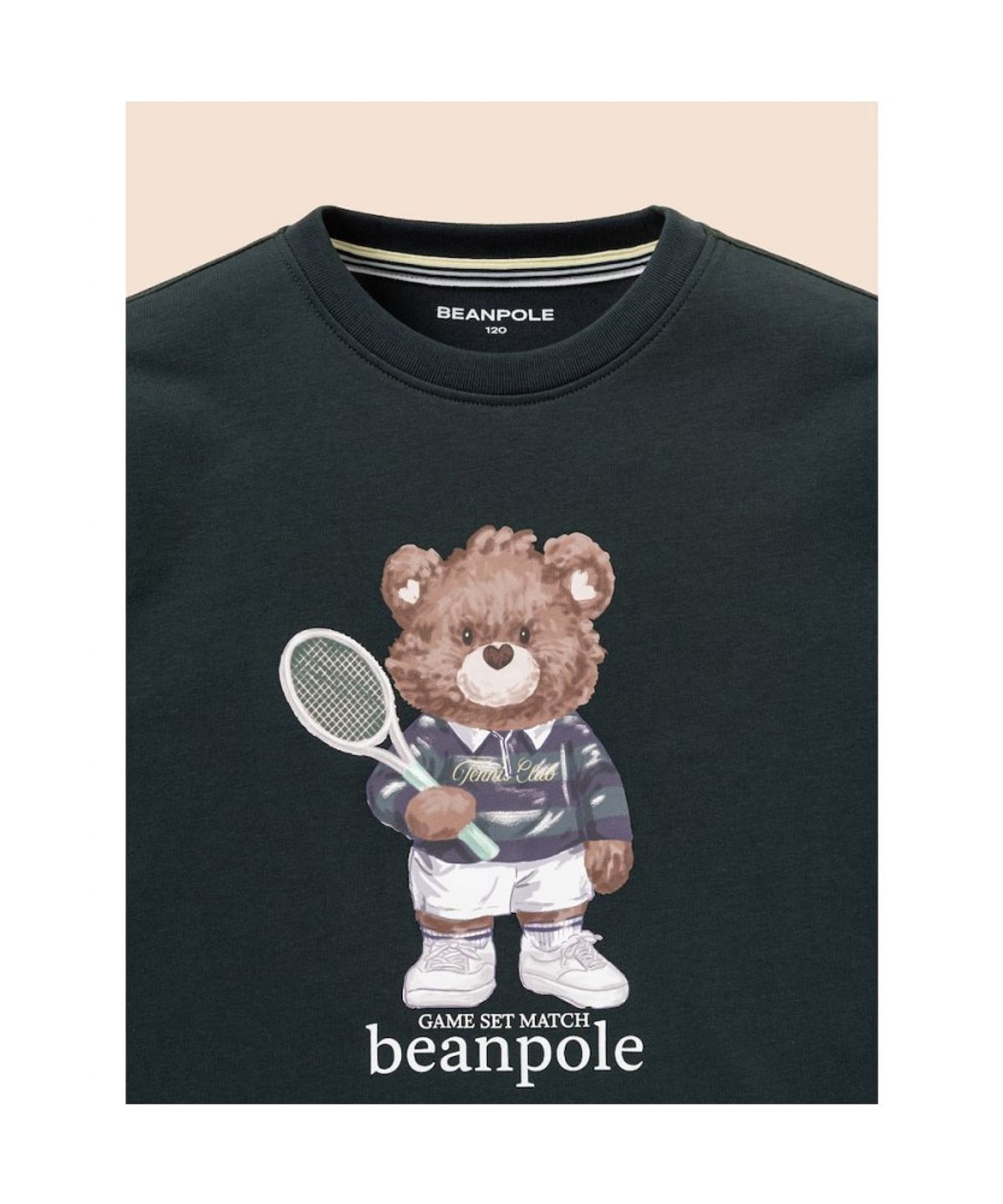 빈폴 키즈(BEANPOLE KIDS) 달이 빅 아트웍 티셔츠  그린 (BI6841U09M)