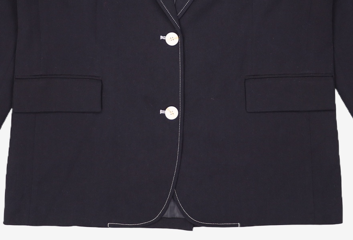 미쏘(MIXXO) 테일러드 스티치 오버핏 자켓 MIWJKC321B M