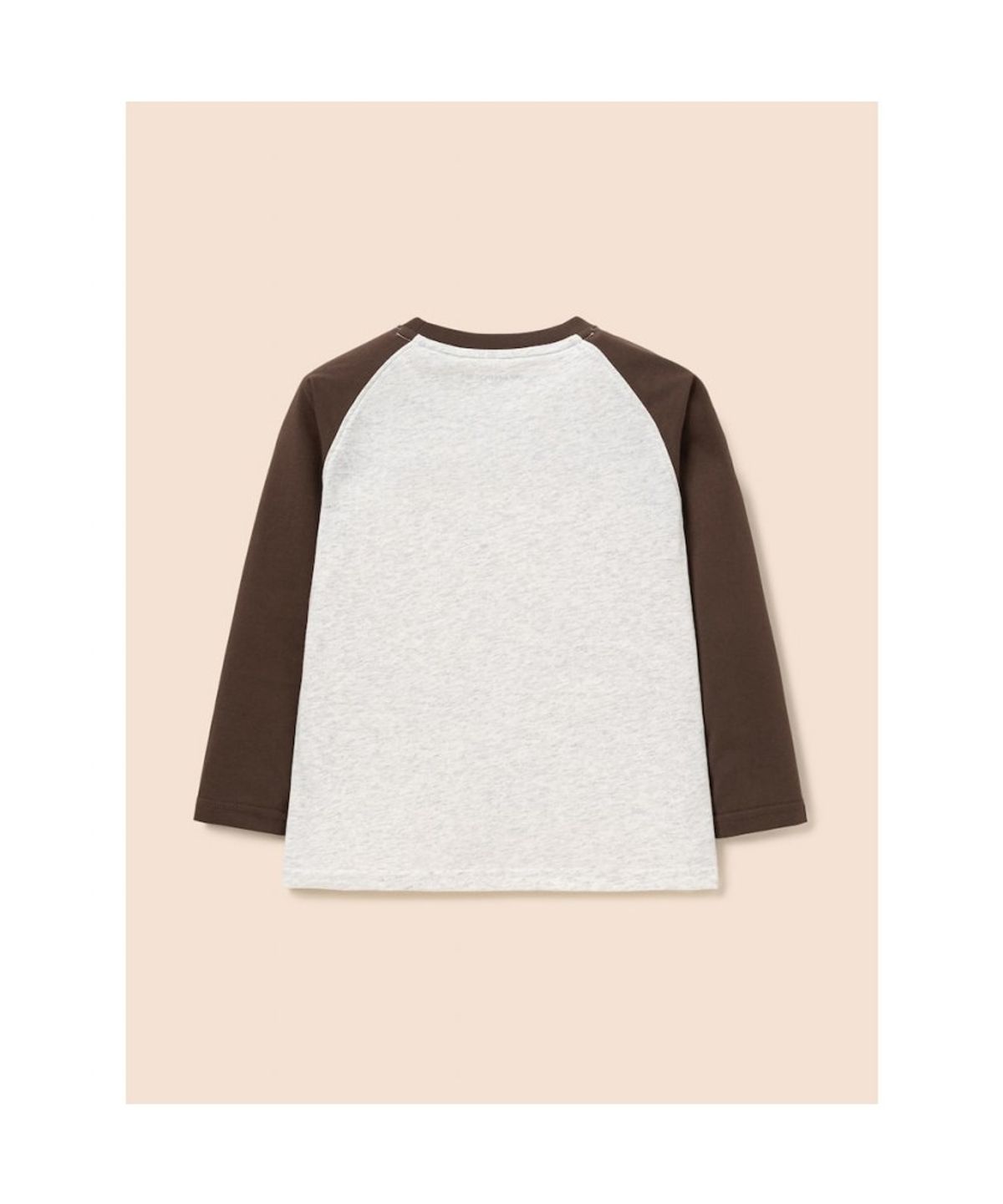 빈폴 키즈(BEANPOLE KIDS) 로고포인트 라글란 티셔츠  브릭 (BI6841U11C)