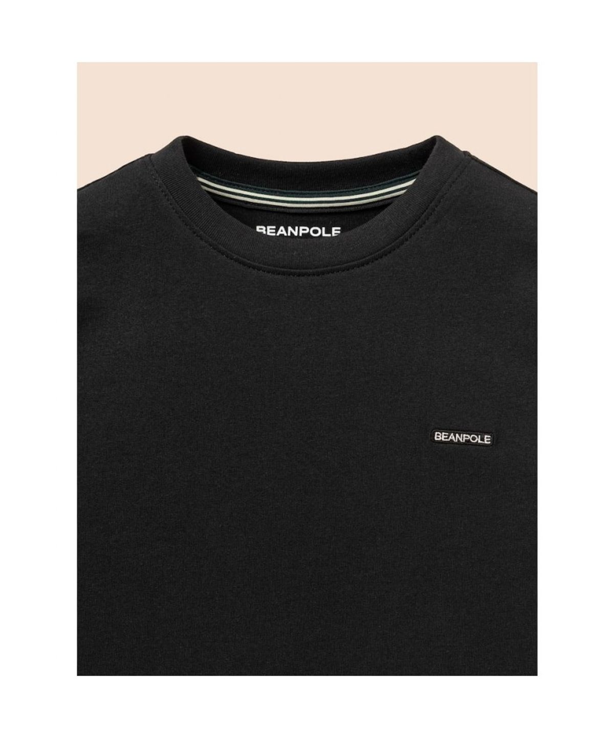 빈폴 키즈(BEANPOLE KIDS) [Essential] 릴렉스핏 뉴 베이직 티셔츠  블랙 (BI6841UE55)