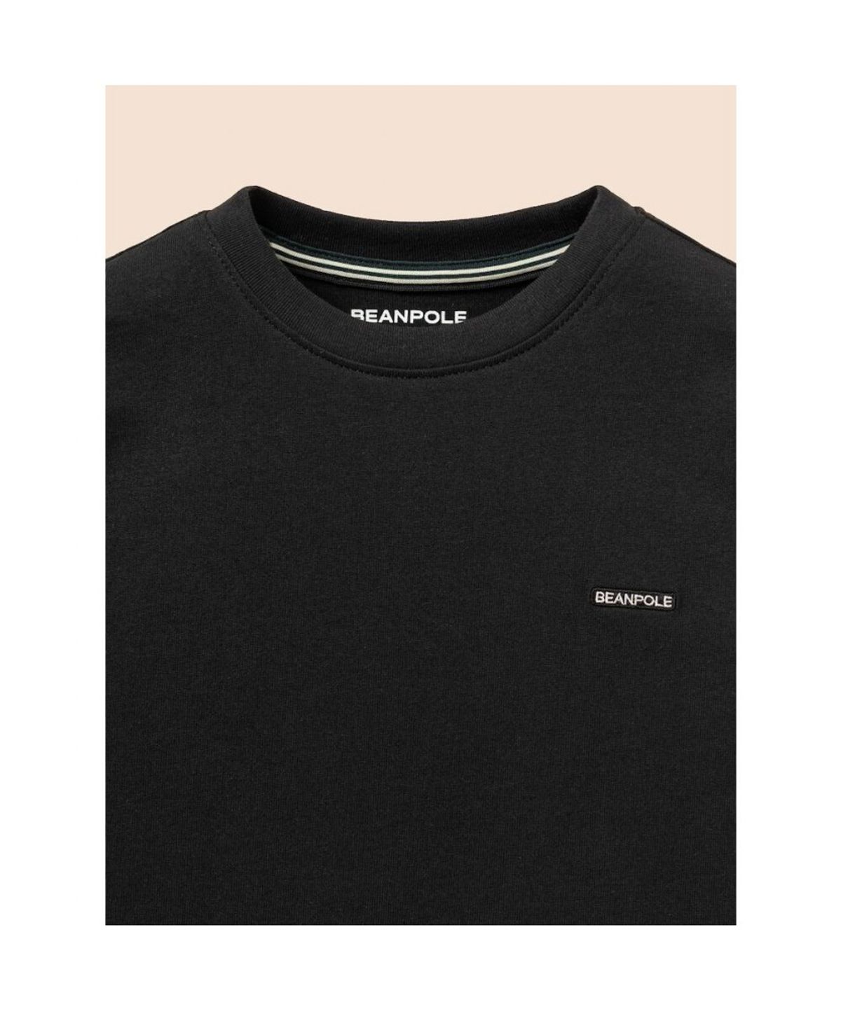 빈폴 키즈(BEANPOLE KIDS) [Essential] 릴렉스핏 뉴 베이직 티셔츠  블랙 (BI6841UE55)