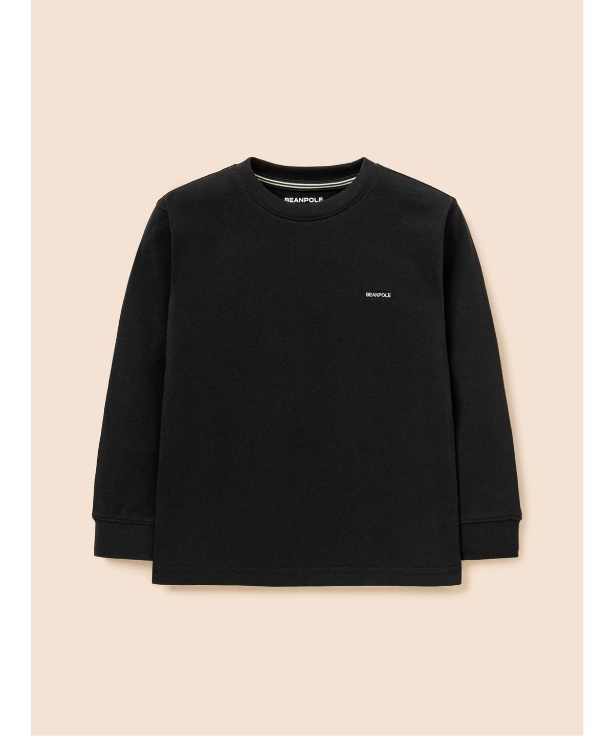 빈폴 키즈(BEANPOLE KIDS) [Essential] 릴렉스핏 뉴 베이직 티셔츠  블랙 (BI6841UE55)