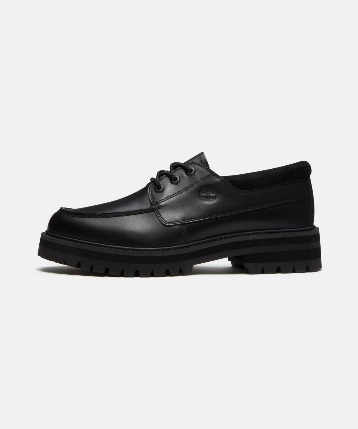 팀버랜드(TIMBERLAND) (남성) 브리튼 드라이브 레이스 업 슈즈 - 블랙 풀 그레인 / A42KG-W02