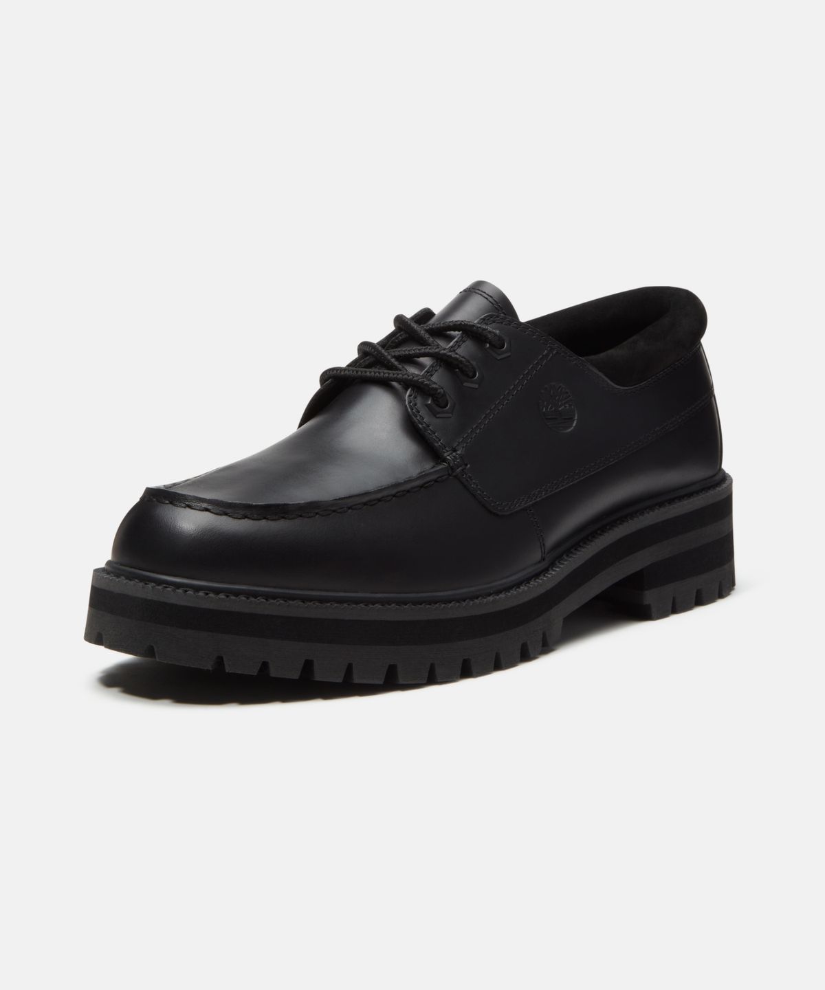 팀버랜드(TIMBERLAND) (남성) 브리튼 드라이브 레이스 업 슈즈 - 블랙 풀 그레인 / A42KG-W02
