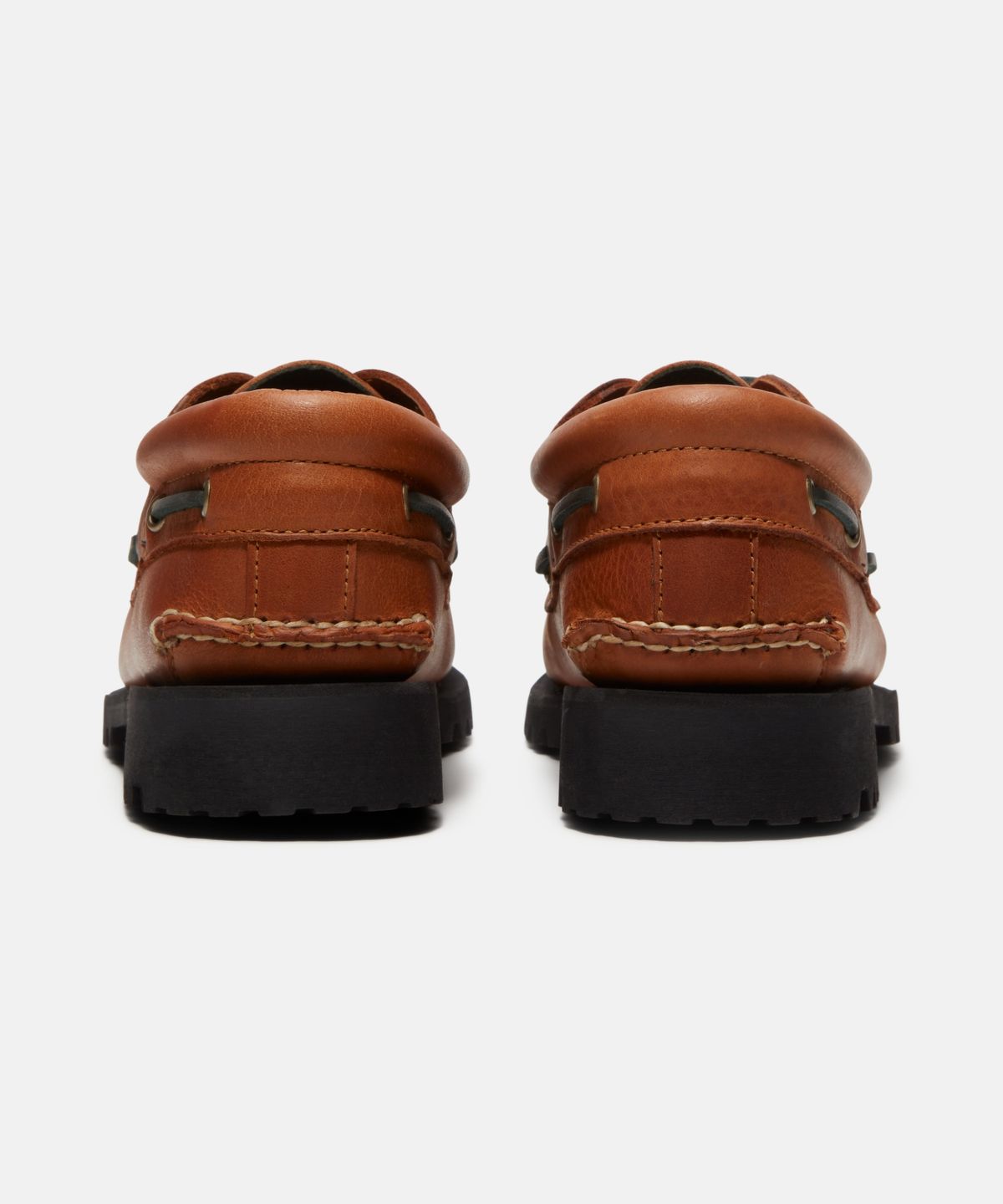 팀버랜드(TIMBERLAND) (남성) 어센틱 보트 슈즈 - 위트 풀 그레인 / A2PDQ-AJW