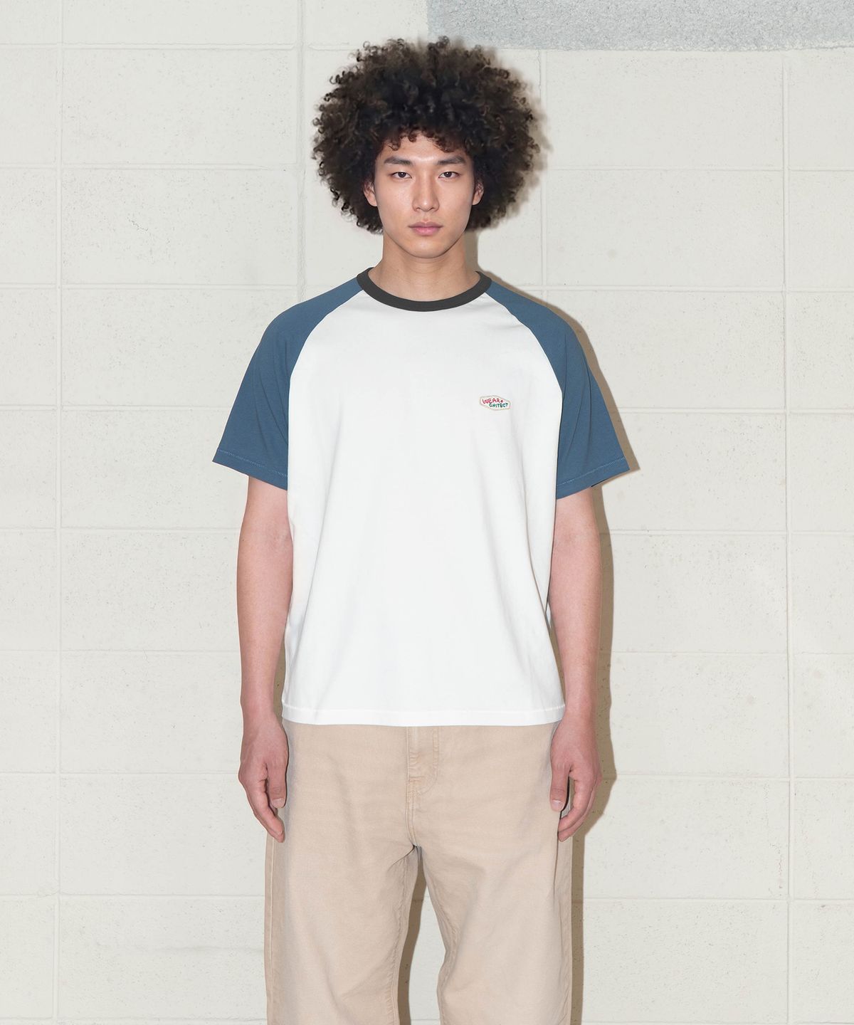 그라프트맨(GRAFTMEN) T.S.C RAGLAN TEE / DUSTY BLUE